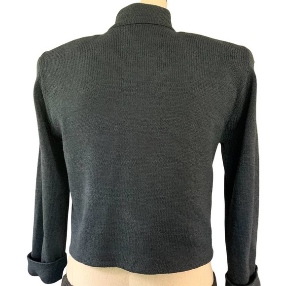 St John By Marie Gray Double Breasted Jacket Blazer Santana Knit Size Small - Picture 4 of 12